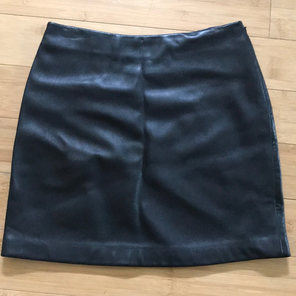 Banana Republic Leather Skirt